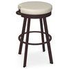 Backless Swivel Stool with Ring Handle - Canadian Made, Counter Seat