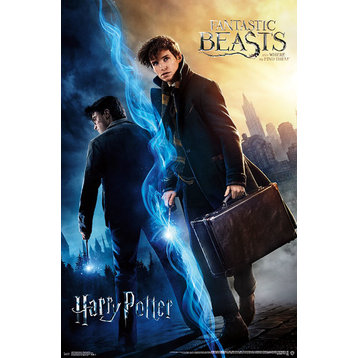 Fantastic Beasts Wizarding World Poster, Premium Unframed