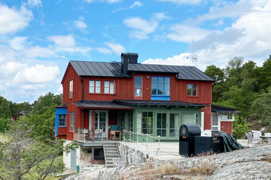 Aménagement d'une maison scandinave.