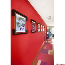 Wall art for big black wall
