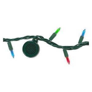 outdoor string lights with bluetooth speakers