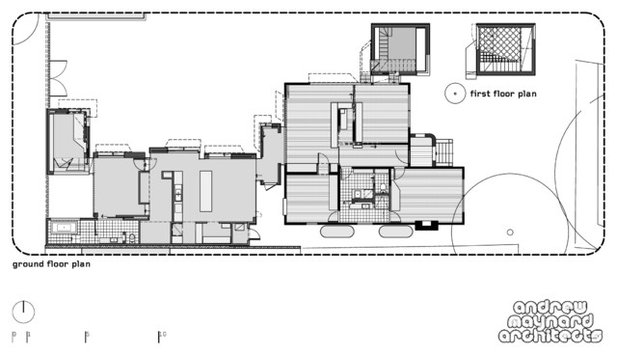 Современный План этажа by Austin Maynard Architects