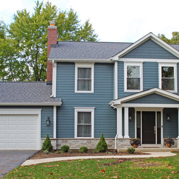 Evening Blue James Hardie Siding, Naperville IL