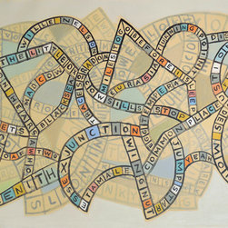 Zenith X - Conceptual Word Prints - Paintings