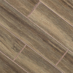 Eucliptic Wood Plank Porcelain - Wall And Floor Tile