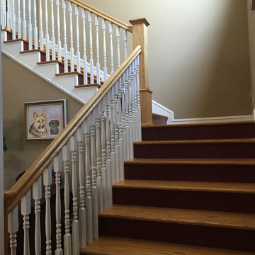 Vibrant Stairway