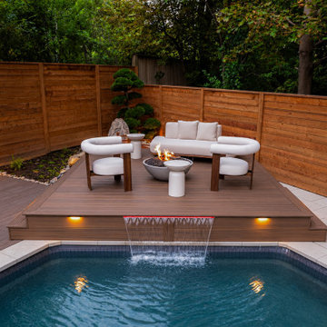 Modern Pool, Pergola Kitchen & Japanese Garden - Full Backyard Transformation