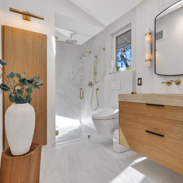 Luxe Bathroom Remodel – Menlo Park, CA