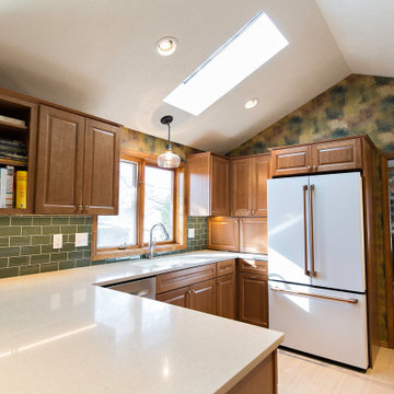 Abstract Traditional Kitchen