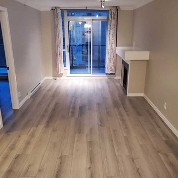 Move Out Deep Cleaning of a One bedroom plus Den Condo Located in Coquitlam BC C