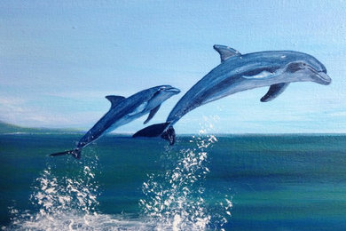 Kraft-Tiere   Delfine