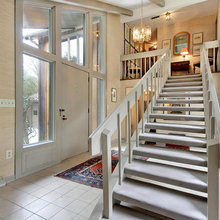 under stairs