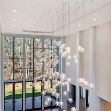 Entryway Lighting, Tress Residence