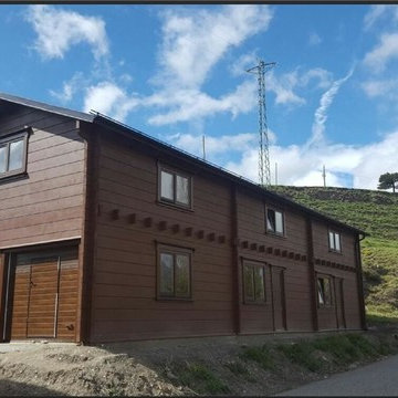 ANDORRA 200m2 Casa de madera laminada