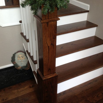 Stained Red Oak