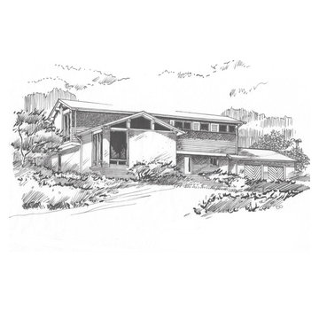 Mid-Century Modern in Atlanta suburb