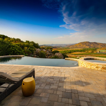 Hilltop Vanishing Edge Pool