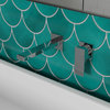 ALFI brand AB1468-PC Polished Chrome Single Lever Wallmount Bathroom Faucet