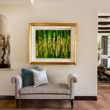 Montecito Mediterranean Charm Starts in the Foyer