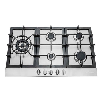 Cosmo 30" Pro Style Gas Cooktop With 5 Burners