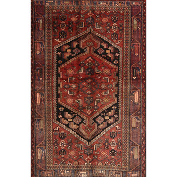 Ahgly Company Indoor Rectangle Traditional Area Rugs, 5' x 8'