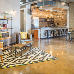 Cafe Area - Polished Concrete - Flooring