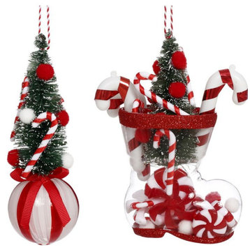 Mark Roberts Christmas 2023 Candy Cane Ornament 6'', Assortment of 2