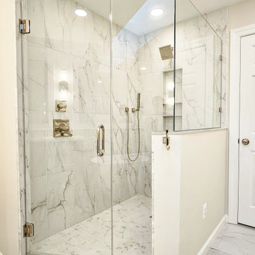 Amazing Master Bathroom Remodel in Vienna, VA