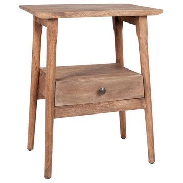 East at Main Kit Side Table, Sand Brown