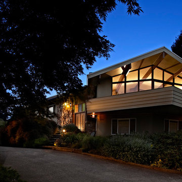 Mid-Century Outdoor Sanctuary
