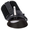 Volta 4.5" LED Round Wall Wash, Light Asymmetrical 2700K Warm White, Black Haze