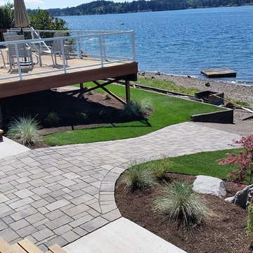 Permeable Pavers & Shower