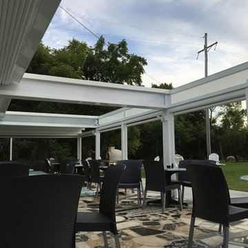 Retractable Restaurant Pergola - East Marion, NY