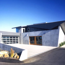 concrete and metal