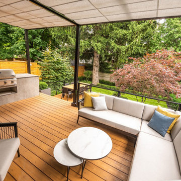 Retractable Shade Structures, Toronto