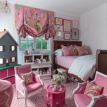 Pretty in Pink Girl's Bedroom - Ross