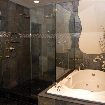 Stone Shower Stall