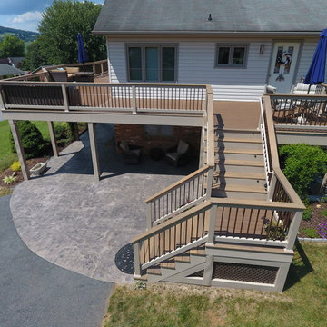 Deck Remodel - Large Wrap-Around Second Story Deck
