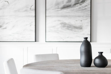 Example of a dining room design in New York