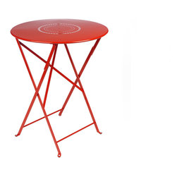 Fermob 24" Floreal Bistro Table - Outdoor Pub And Bistro Tables