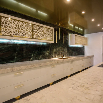Neoclassic Kitchen Cabinet Design