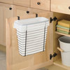iDesign Axis Over the Cabinet Waste Basket, Bronze
