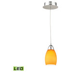 Elk Home - Elk Home Lca201-8-15 Buro 4'' Wide 1-Light Mini Pendant, Chrome - Elk Home LCA201-8-15 Buro 4'' Wide 1-Light Mini Pendant - Chrome. Collection: Buro. Primary Color/Finish: Chrome. Primary Color/Finish Family: Silver. Primary Material: Glass. Secondary Material: Metal. Dimension(in): 4(W) x 4(Depth) x 6(H). Bulb: (1)5W (Not Included). Color Temperature: 3000K (Warm White). Shade Dimension(in): 5.8(H). Safety Rating: UL/CSA.