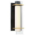 George Kovacs - George Kovacs P1511-707-L 1 Light Led Outdoor in Sand Coal And Honey Gold - Height : 16