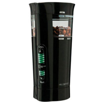 Mr. Coffee IDS77-NP Electric Coffee Grinder, 9 " x 4 " x 4 ", Black