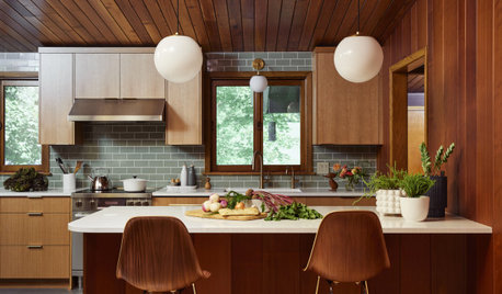 Kitchen of the Week: Midcentury Style and Modern Conveniences