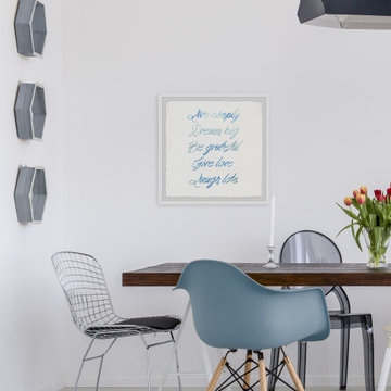 "Live Simply Dream Big II" Framed Painting Print