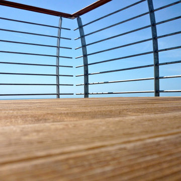 Decking frassino termo