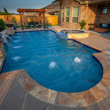 Pool & Spa Combo | Cypress, TX