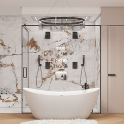 Sophisticated Design in the Serenity Spa - Bathtubs